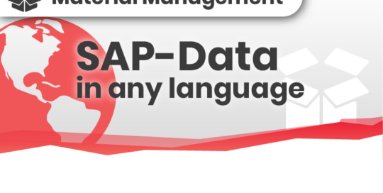 Text translation for SAP Master and Transactional data
