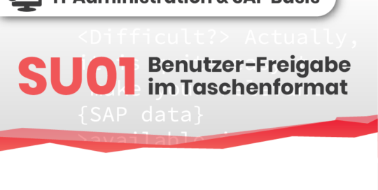 Gesperrte SAP-Benutzer freischalten