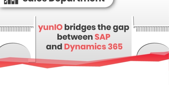yunIO bridges the gap between SAP and Dynamics 365