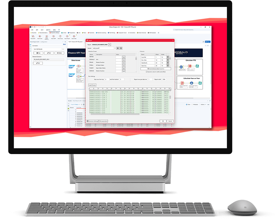 Xtract for Alteryx Screenshot